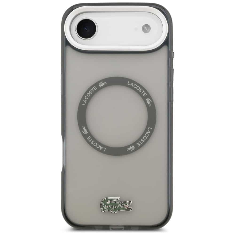 Lacoste Shockproof Διαφανής Ματ MagSafe - θήκη για Apple iPhone Air - Γκρι - Image 3