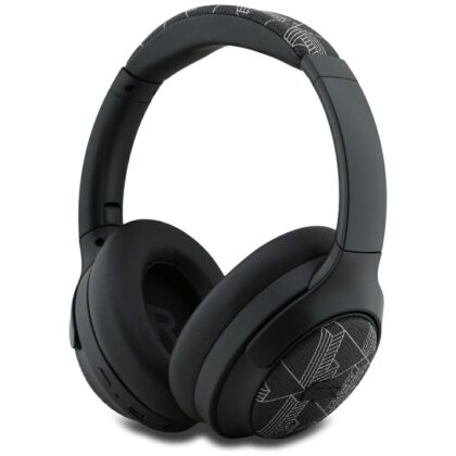 Ακουστικά Lacoste The Blend ANC Bluetooth μαύρο