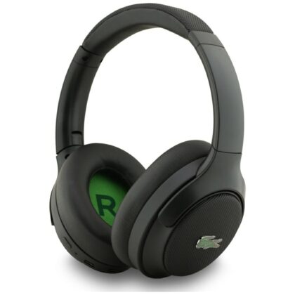 Ακουστικά Lacoste Petit Pique ANC Bluetooth μαύρο