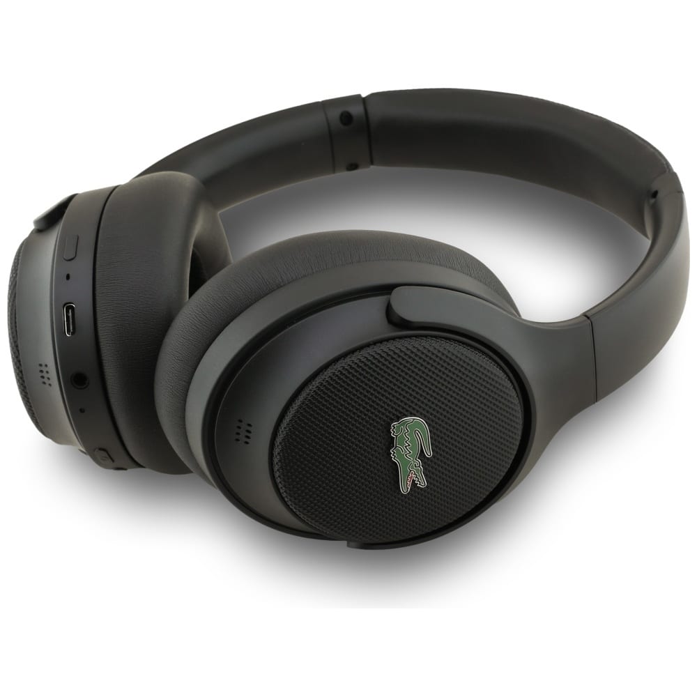Ακουστικά Lacoste Petit Pique ANC Bluetooth μαύρο - Image 2
