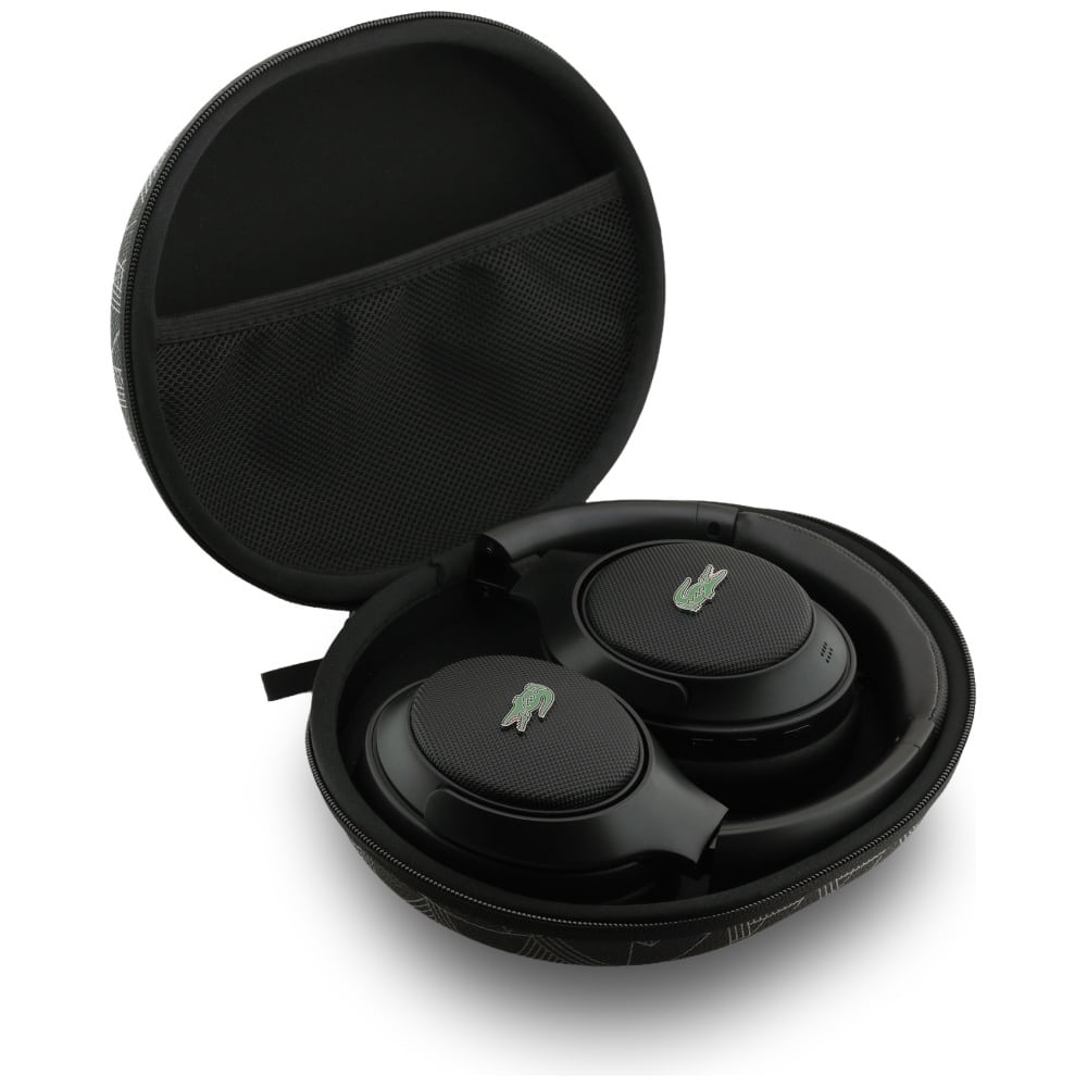 Ακουστικά Lacoste Petit Pique ANC Bluetooth μαύρο - Image 5