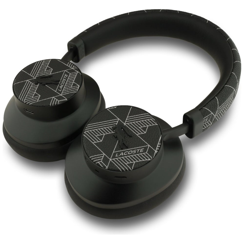 Ακουστικά Bluetooth Lacoste The Blend ANC, μαύρα - Image 4