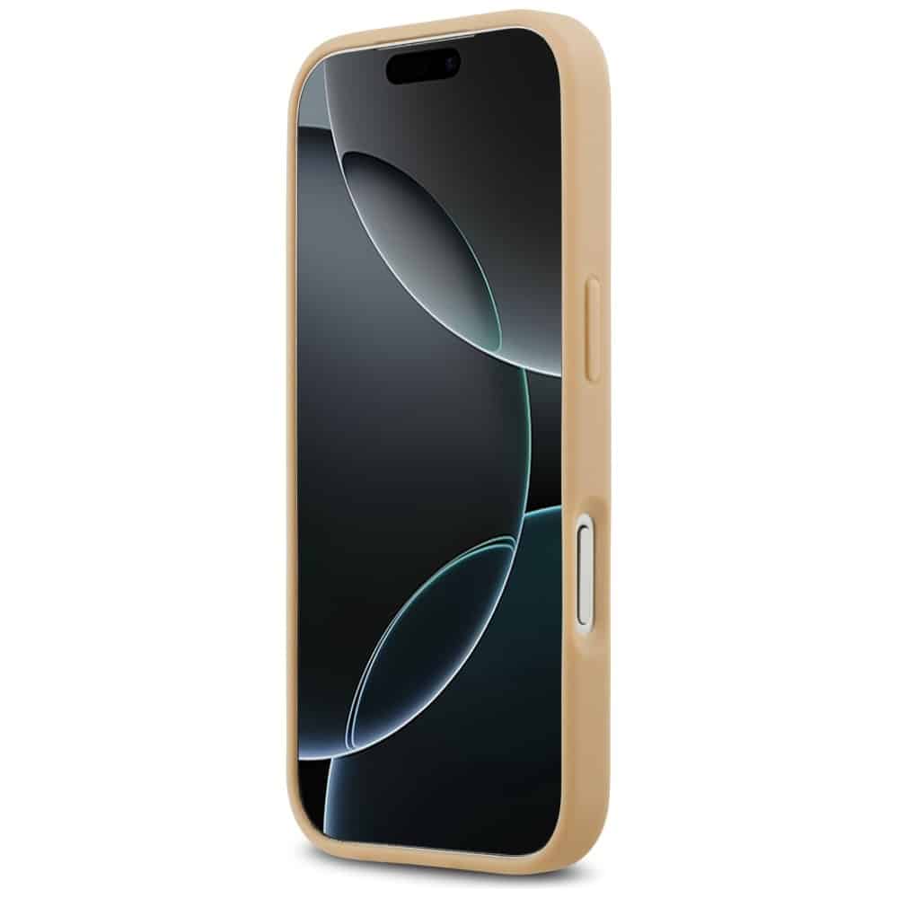 Lacoste Nomogram Χρυσό Λογότυπο MagSafe - θήκη για Apple iPhone 17 Pro - Μπεζ - Image 5