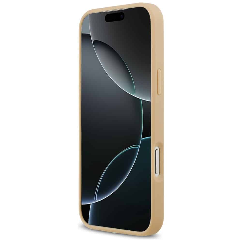 Lacoste Nomogram Χρυσό Λογότυπο MagSafe - θήκη για Apple iPhone 17 Pro Max - Μπεζ - Image 5