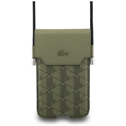 Τσάντα Lacoste Universal Sleeve Crossbody The Blend XL πράσινο