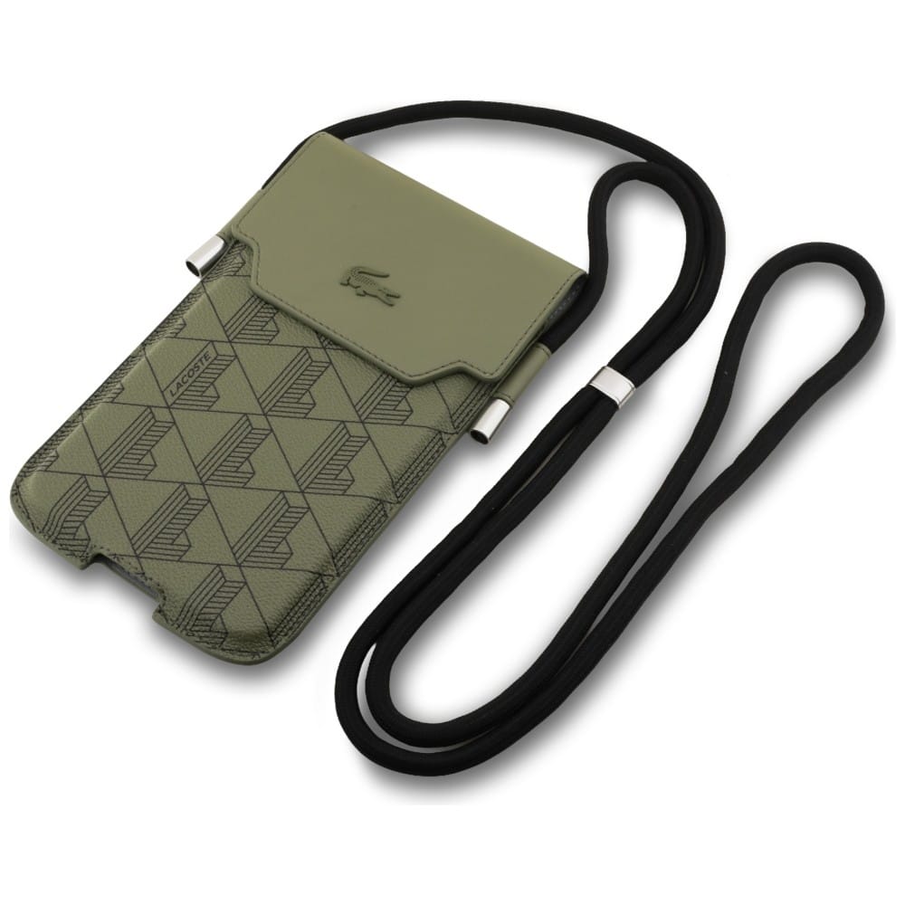 Τσάντα Lacoste Universal Sleeve Crossbody The Blend XL πράσινο - Image 3