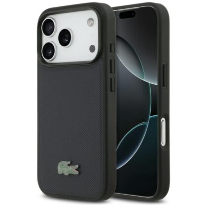 Lacoste Petit Pique Lacquer Logo MagSafe - θήκη για Apple iPhone 17 Pro - Μπλε