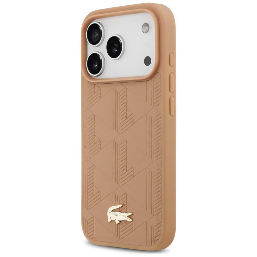 Lacoste Nomograme Gold Logo MagSafe - θήκη για Apple iPhone 17 Pro - Ροζ - Image 2