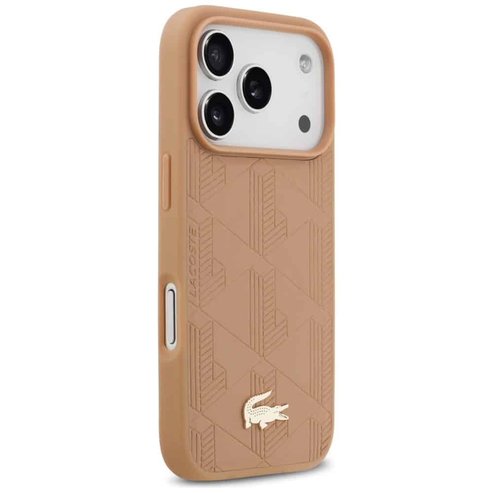 Lacoste Nomograme Gold Logo MagSafe - θήκη για Apple iPhone 17 Pro - Ροζ - Image 4