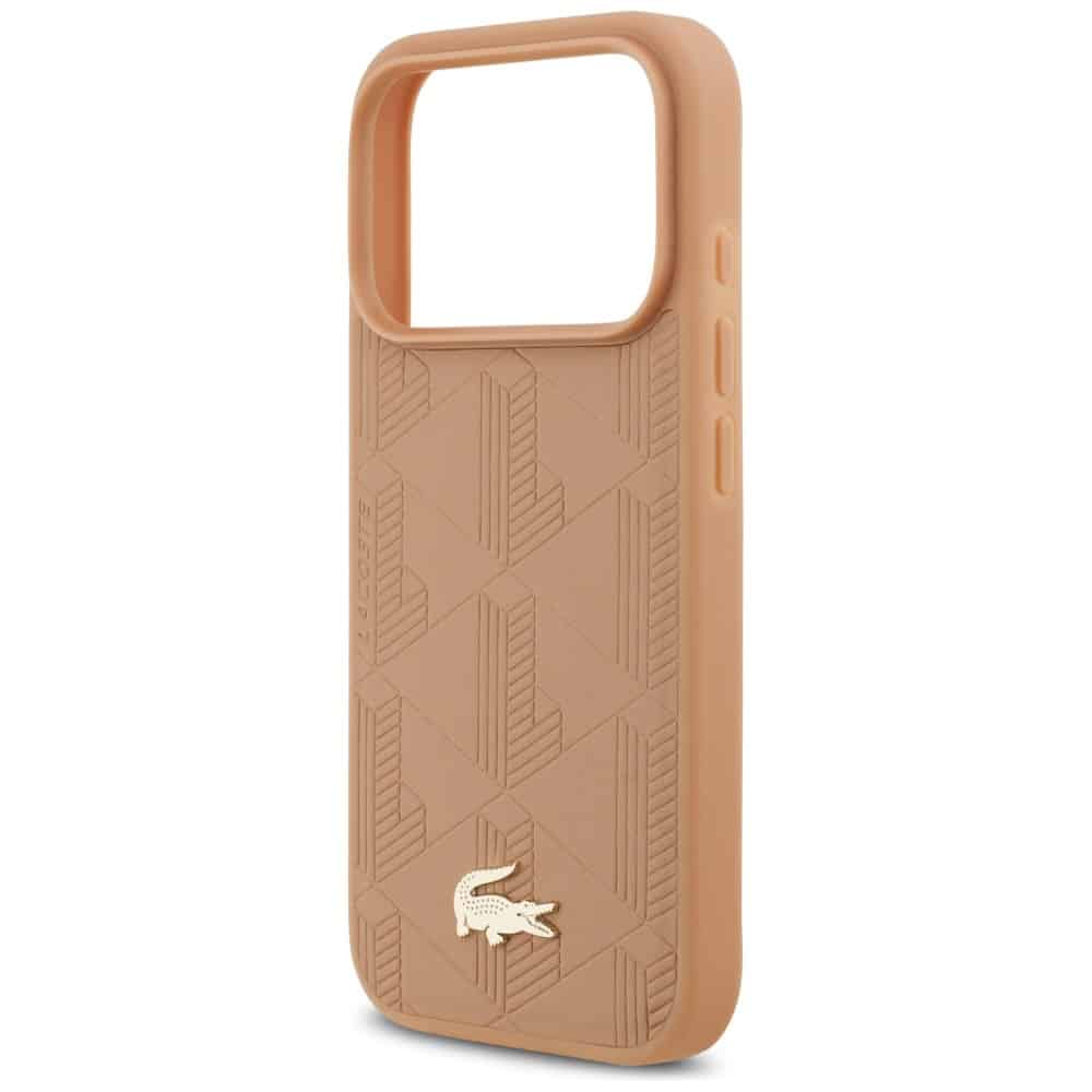 Lacoste Nomograme Gold Logo MagSafe - θήκη για Apple iPhone 17 Pro - Ροζ - Image 6