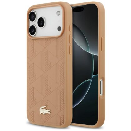 Lacoste Nomograme - θήκη για Apple iPhone 17 Pro Max - Ροζ