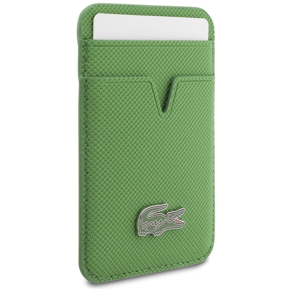 Πορτοφόλι καρτών Lacoste Petit Pique MagSafe πράσινο - Image 3