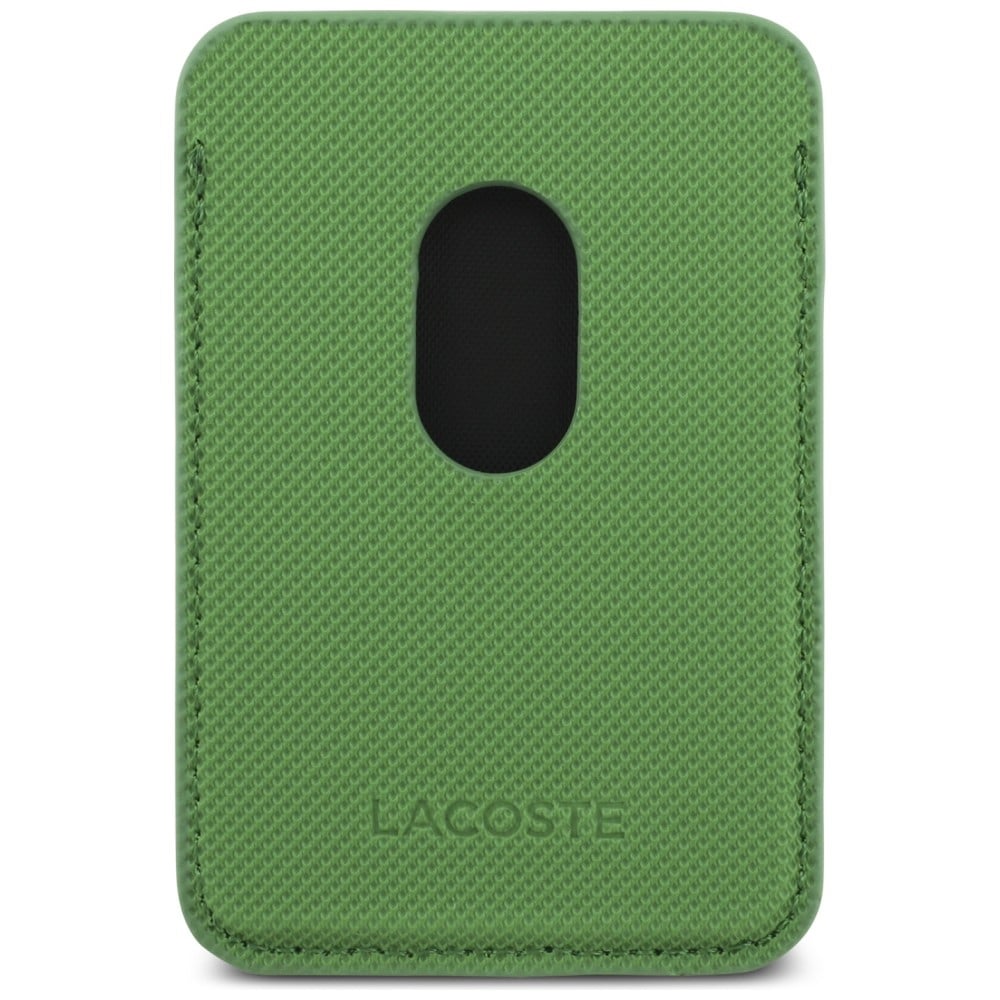 Πορτοφόλι καρτών Lacoste Petit Pique MagSafe πράσινο - Image 4