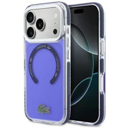 Lacoste Ανθεκτική Διαφανής Ματ MagSafe - θήκη για Apple iPhone 17 Pro Max - Διάφανο
