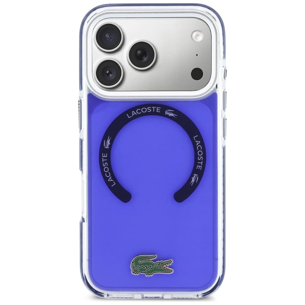 Lacoste Ανθεκτική Διαφανής Ματ MagSafe - θήκη για Apple iPhone 17 Pro Max - Διάφανο - Image 3
