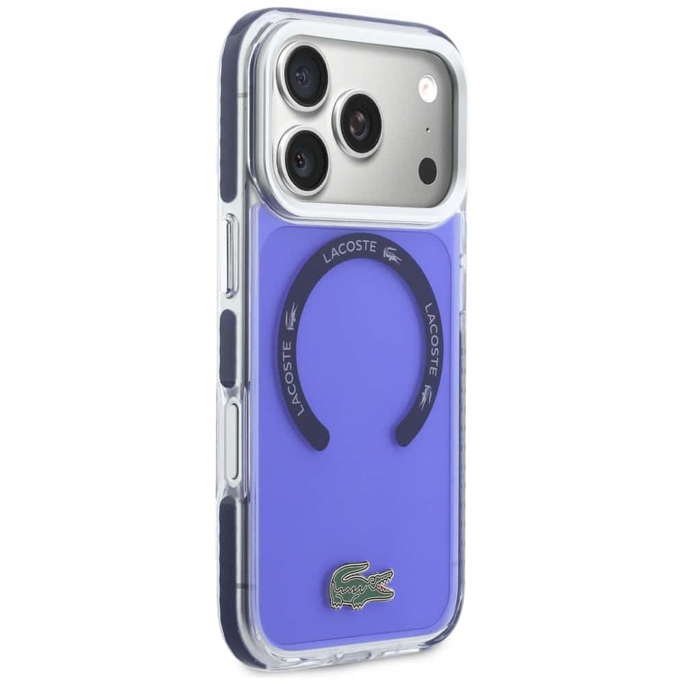Lacoste Ανθεκτική Διαφανής Ματ MagSafe - θήκη για Apple iPhone 17 Pro Max - Διάφανο - Image 4