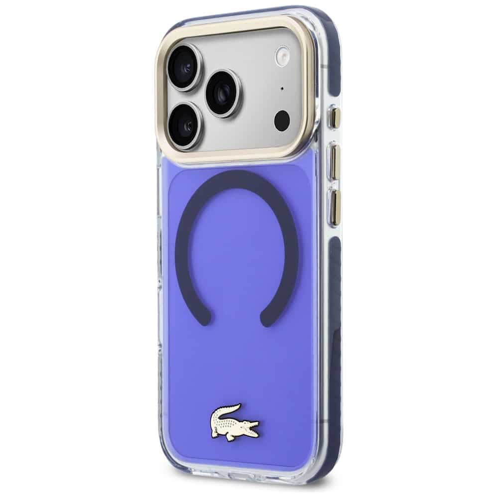Lacoste Shockproof Διαφανής Ματ Χρυσό Λογότυπο - θήκη για Apple iPhone 17 Pro - Πολύχρωμο - Image 2