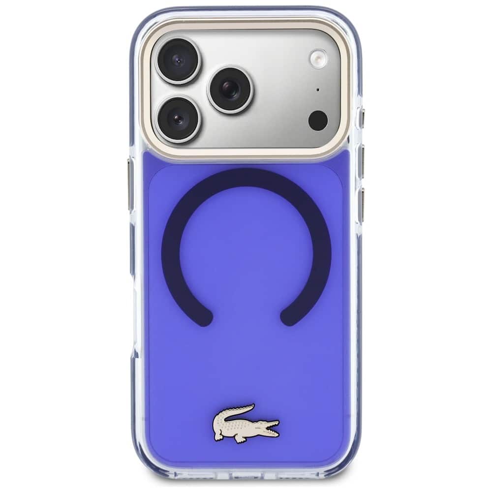Lacoste Shockproof Διαφανής Ματ Χρυσό Λογότυπο - θήκη για Apple iPhone 17 Pro - Πολύχρωμο - Image 3