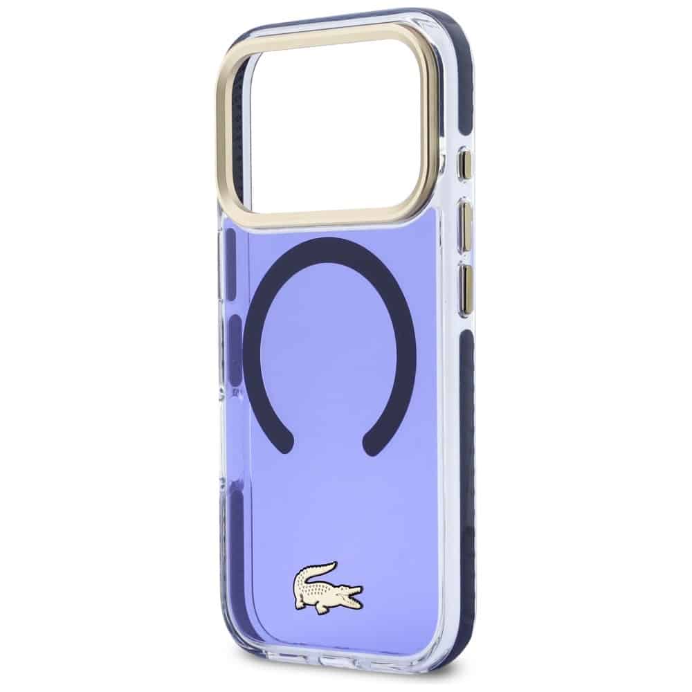Lacoste Shockproof Διαφανής Ματ Χρυσό Λογότυπο - θήκη για Apple iPhone 17 Pro - Πολύχρωμο - Image 6