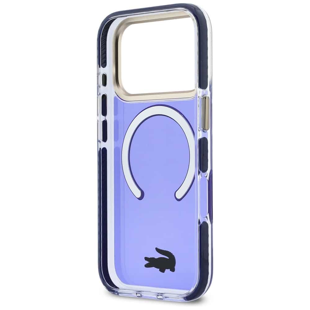 Lacoste Shockproof Διαφανής Ματ Χρυσό Λογότυπο - θήκη για Apple iPhone 17 Pro - Πολύχρωμο - Image 7