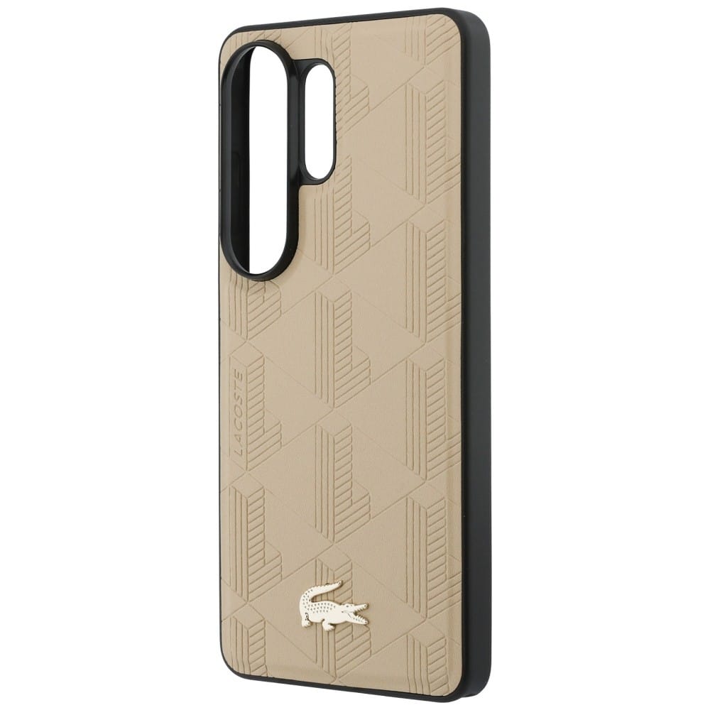 Θήκη Lacoste Nomogram Gold Logo MagSafe για Samsung Galaxy S26 Ultra μπεζ - Image 6