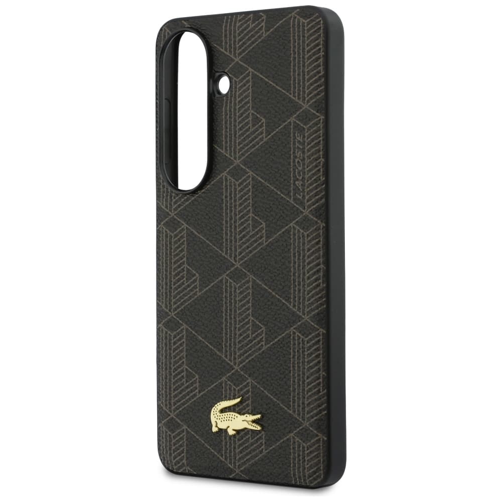 Θήκη Lacoste PVC Monogram The Blend MagSafe για Samsung Galaxy S26 Plus καφέ - Image 6