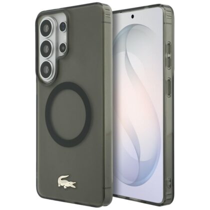 Lacoste Shockproof Διαφανής Ματ Χρυσό Λογότυπο - θήκη για Samsung Galaxy S26 Ultra - Διάφανο