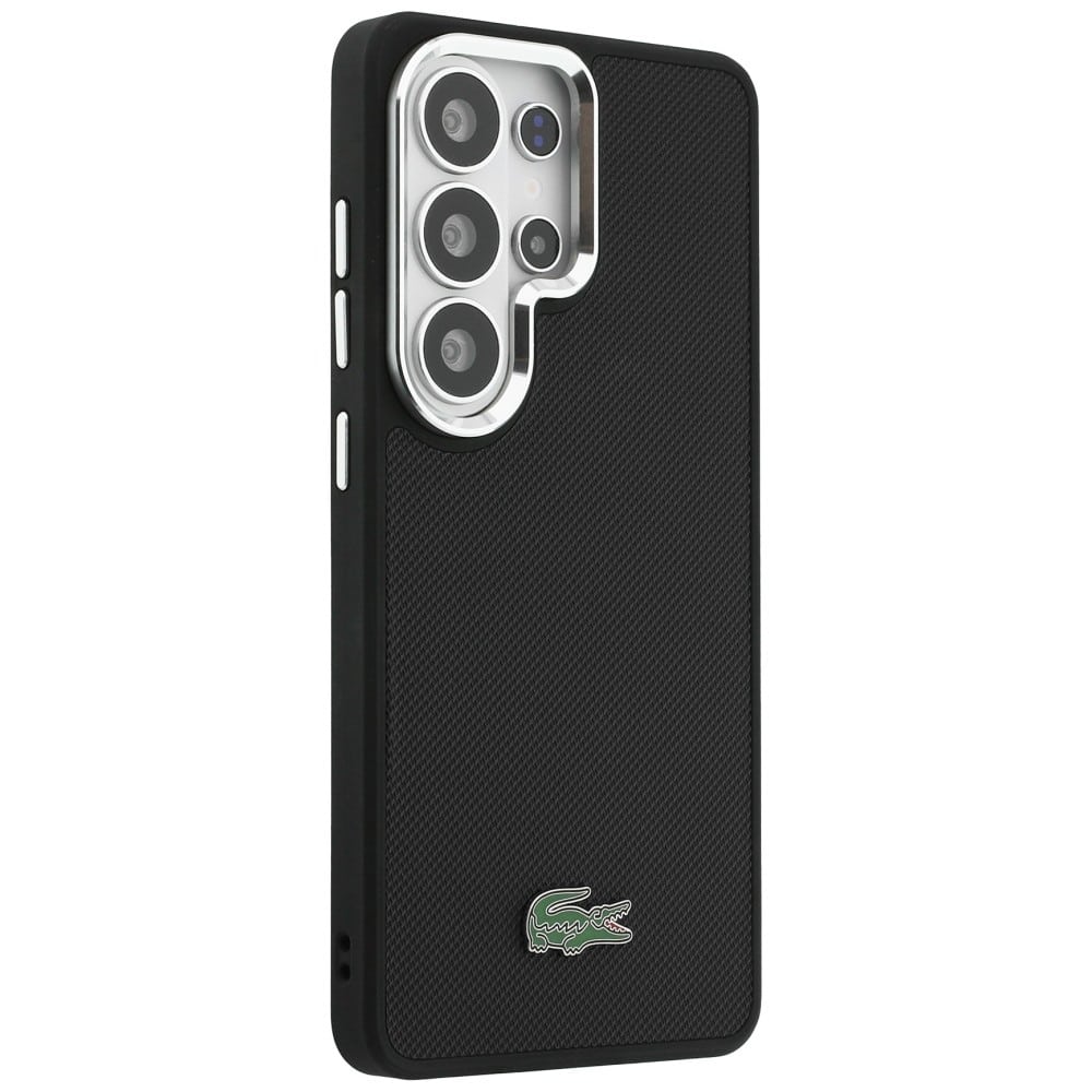 Θήκη Lacoste Full Wrap Petit Pique MagSafe για Samsung Galaxy S26 Ultra μαύρη - Image 4