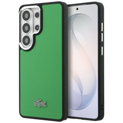 Lacoste Full Wrap Petit Pique - θήκη για Samsung Galaxy S26 Ultra - Πράσινο