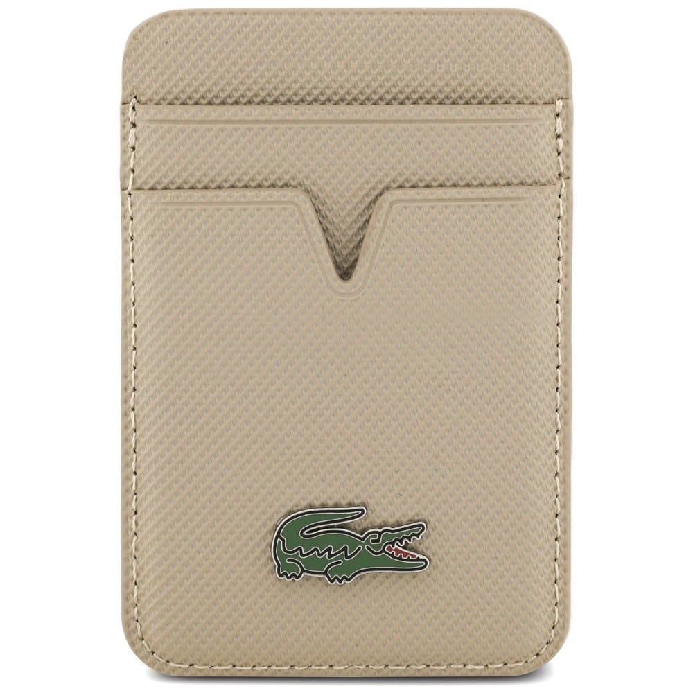 Πορτοφόλι καρτών Lacoste Small Spike MagSafe Taupe - Image 2