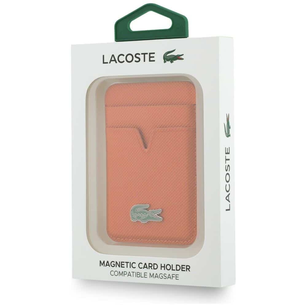 Μικρό πορτοφόλι καρτών Lacoste MagSafe Πορτοκαλί - Image 5