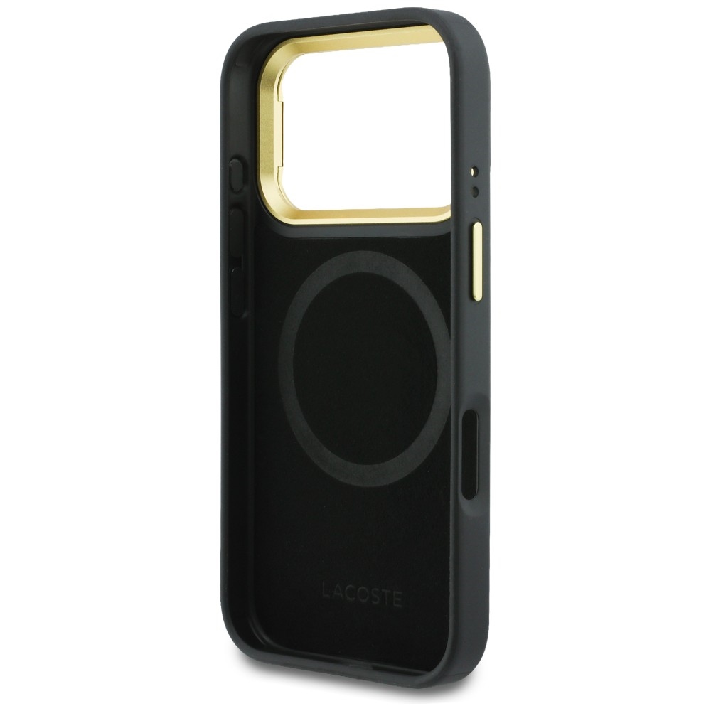 Θήκη Lacoste PVC Blend Stand για iPhone 17 Pro καφέ - Image 7