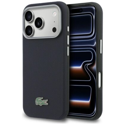 Lacoste Semi Wrap Petit Pique - θήκη για Apple iPhone 17 Pro - Μπλε