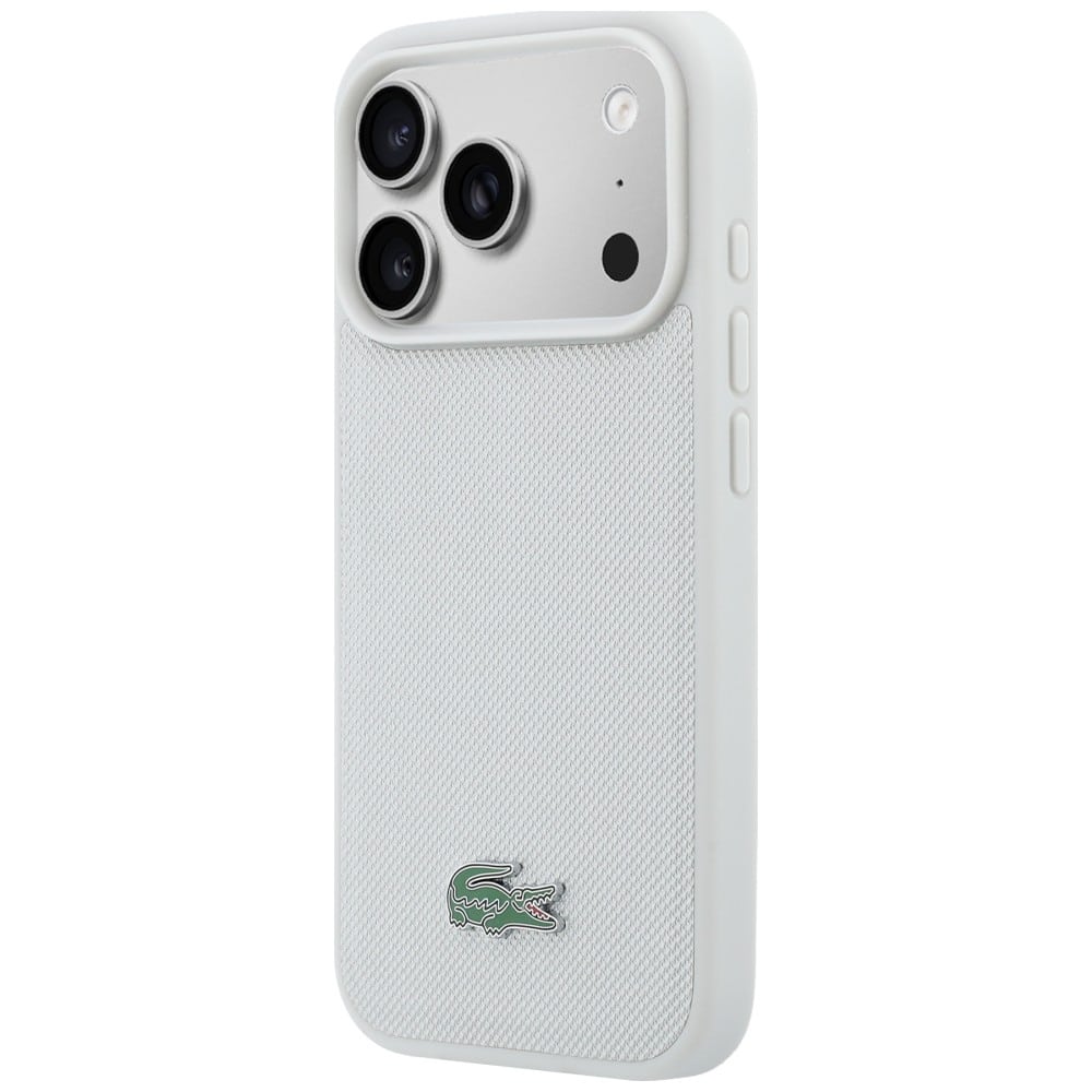 Lacoste Petit Pique Λακαρισμένο Λογότυπο MagSafe - θήκη για Apple iPhone 17 Pro - Γκρι - Image 2
