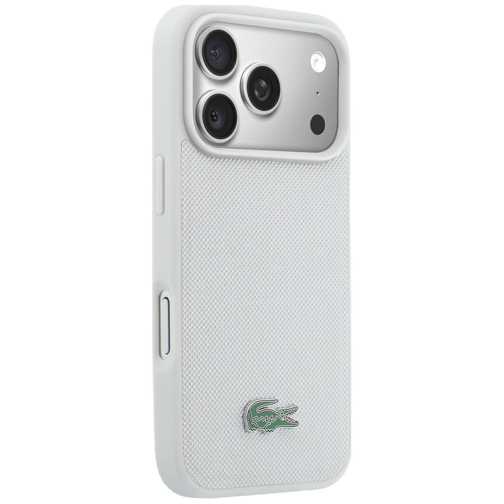 Lacoste Petit Pique Λακαρισμένο Λογότυπο MagSafe - θήκη για Apple iPhone 17 Pro - Γκρι - Image 4