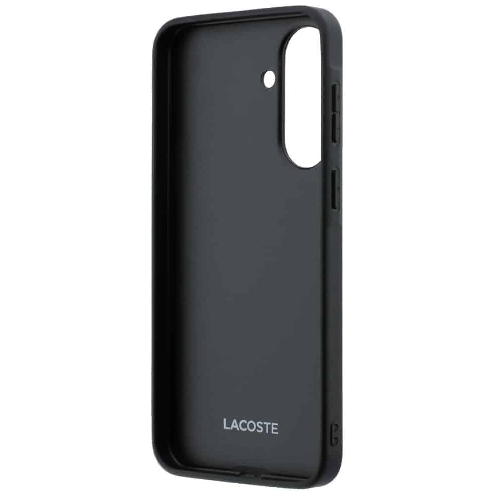 Lacoste Iconic Petit Pique Woven Logo - θήκη για Samsung Galaxy A37 - Μαύρο - Image 7