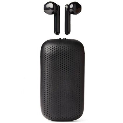 Ασύρματα ακουστικά Lexon Speakerbuds με ηχείο Bluetooth, μαύρο LA127N