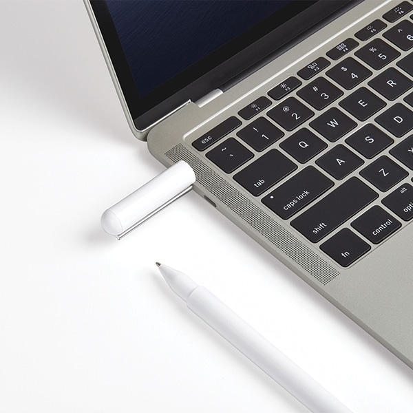 Στυλό Lexon C-Pen με μονάδα flash USB-C 32GB λευκό LS101WG - Image 5