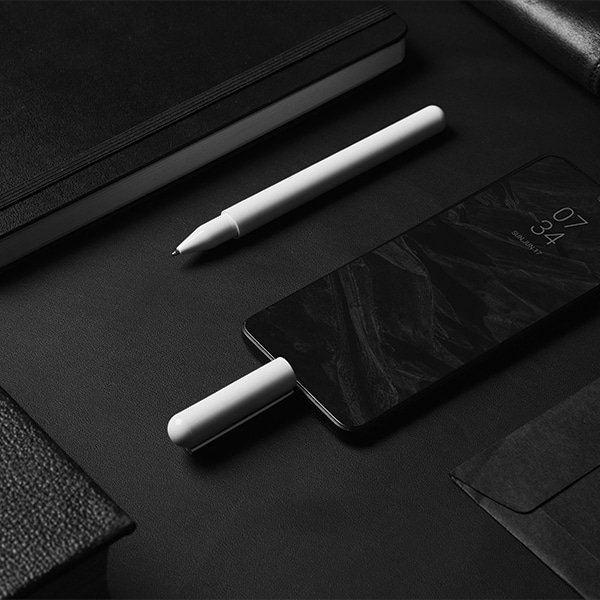Στυλό Lexon C-Pen με μονάδα flash USB-C 32GB λευκό LS101WG - Image 6