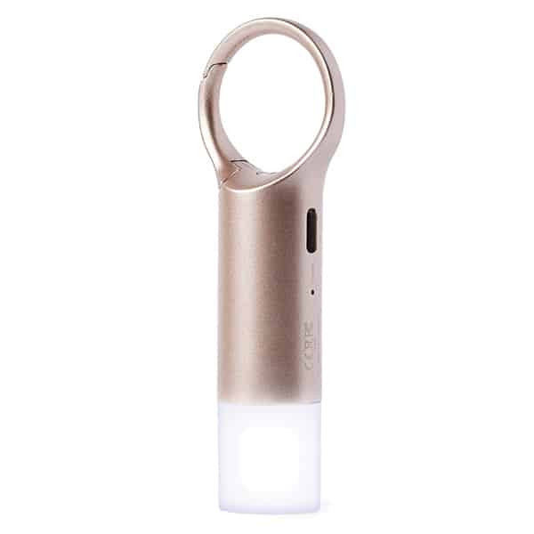 Μπρελόκ Lexon Nomaday Flash LED χρυσό LL137D - Image 3