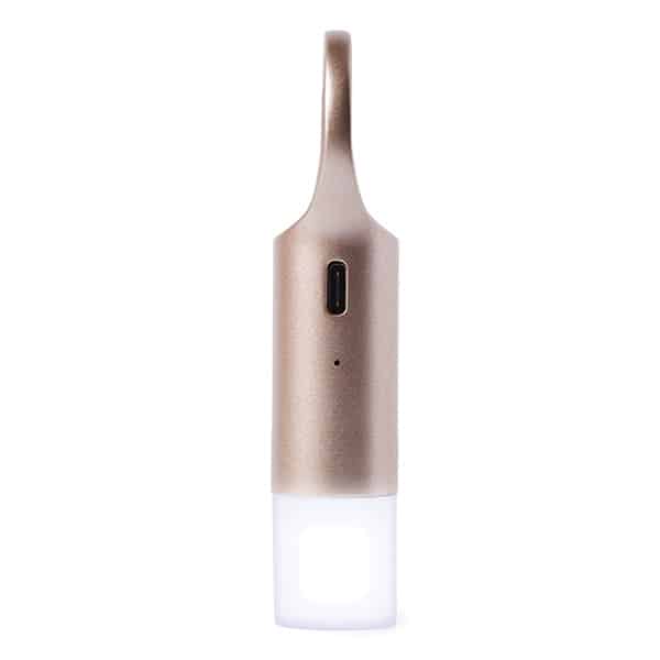 Μπρελόκ Lexon Nomaday Flash LED χρυσό LL137D - Image 4