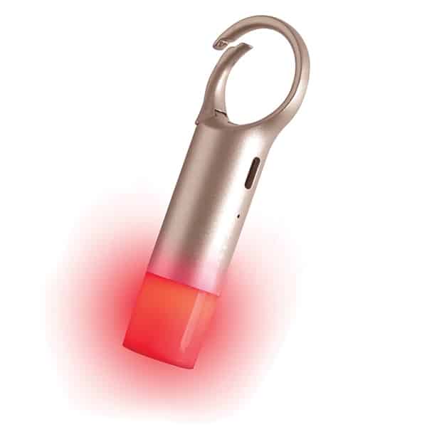 Μπρελόκ Lexon Nomaday Flash LED χρυσό LL137D - Image 8