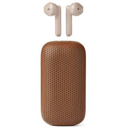 Ασύρματα ακουστικά Lexon Speakerbuds με ηχείο Bluetooth camel LA127C