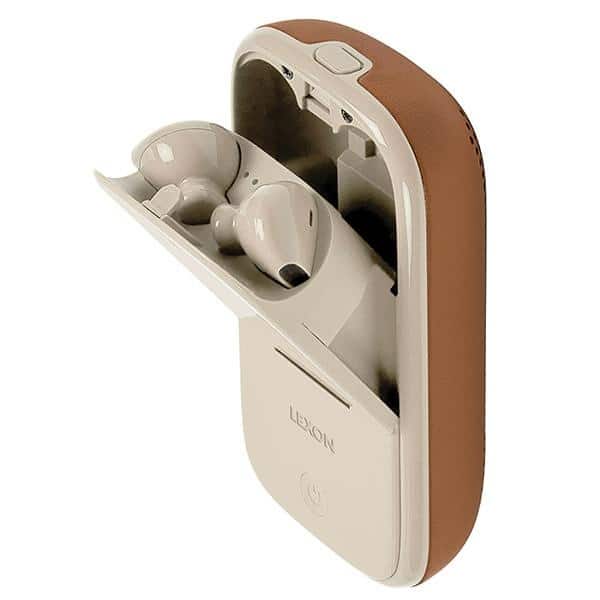 Ασύρματα ακουστικά Lexon Speakerbuds με ηχείο Bluetooth camel LA127C - Image 10