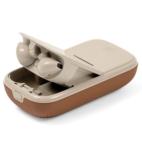 Ασύρματα ακουστικά Lexon Speakerbuds με ηχείο Bluetooth camel LA127C - Image 6