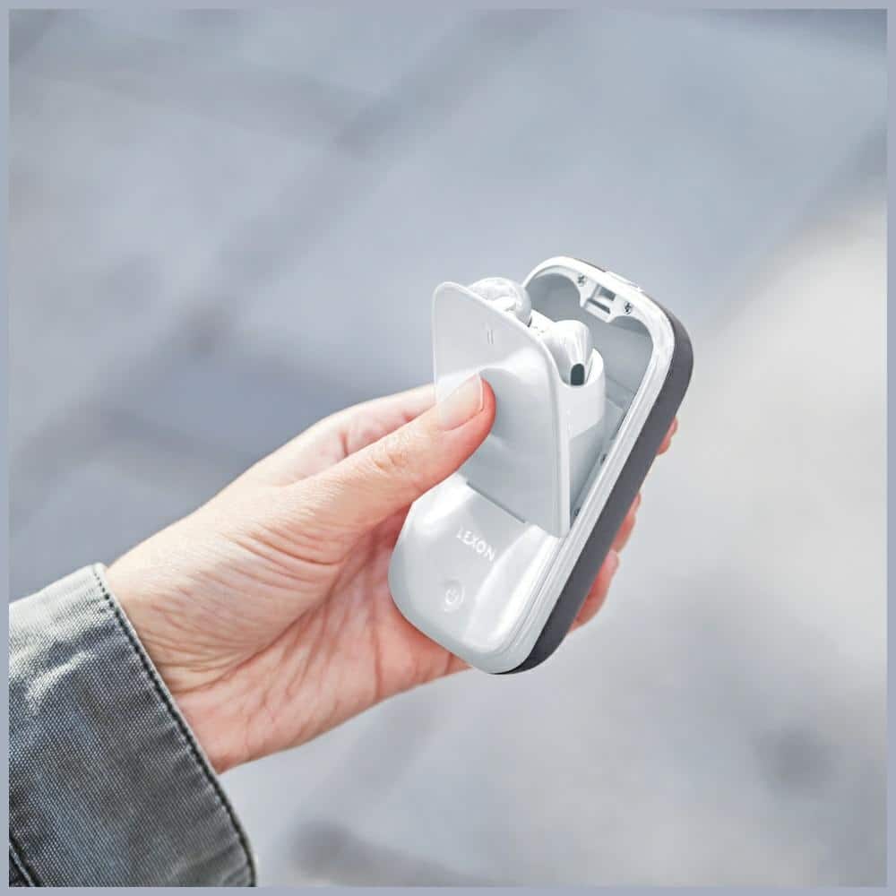 Ασύρματα ακουστικά Lexon Speakerbuds με ηχείο Bluetooth γκρι LA127G - Image 13
