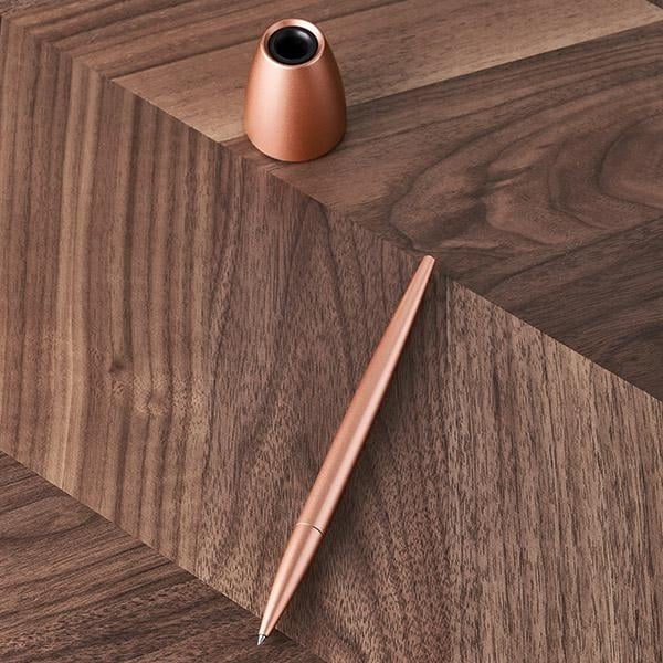 Στυλό Lexon Scribalu με βάση, απαλό χρυσό LS64P1 - Image 6