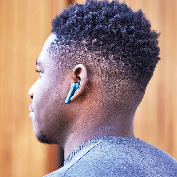 Ασύρματα ακουστικά Lexon Speakerbuds με ηχείο Bluetooth μπλε LA127B - Image 12