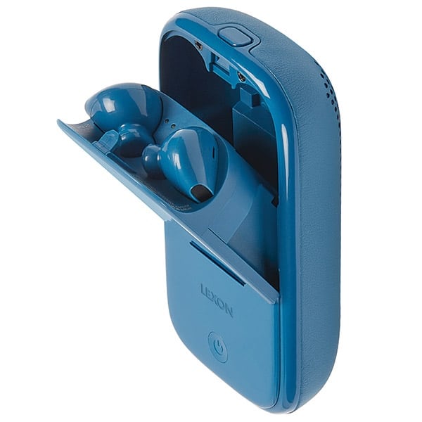 Ασύρματα ακουστικά Lexon Speakerbuds με ηχείο Bluetooth μπλε LA127B - Image 9