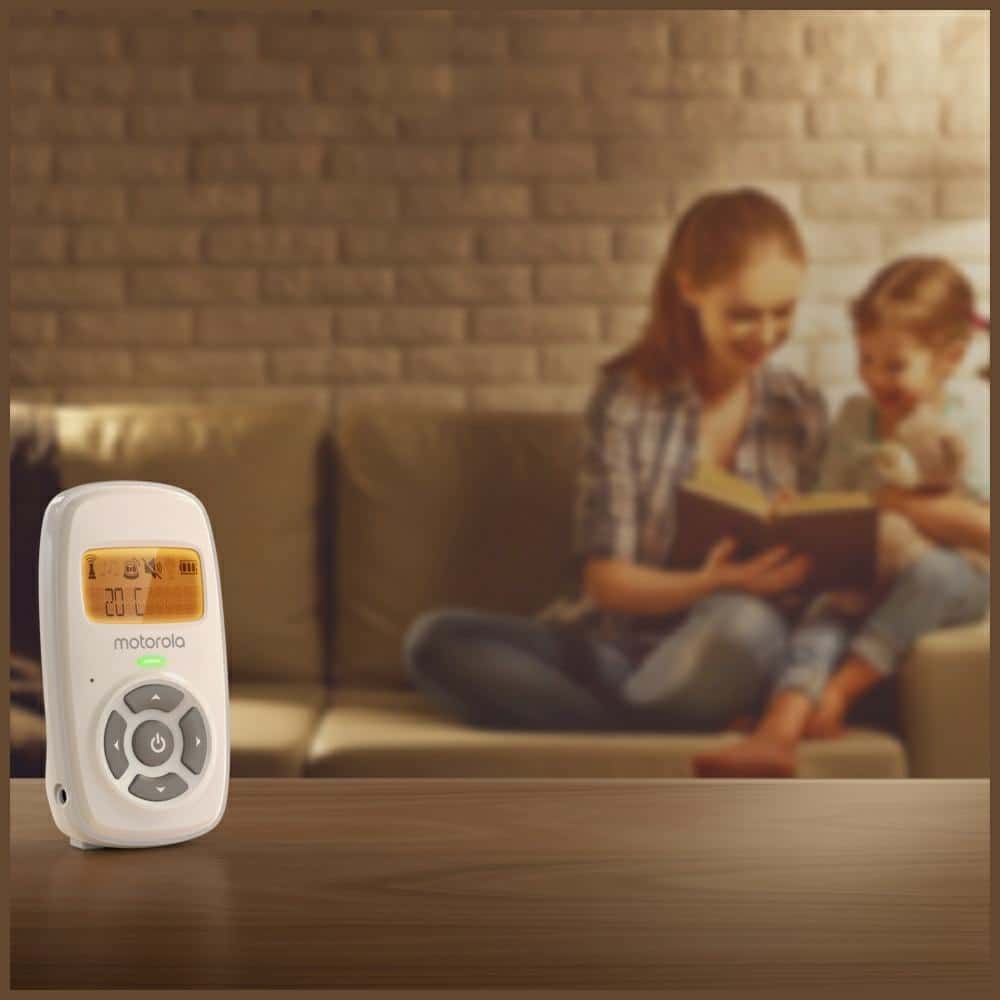 Ηλεκτρονική νταντά Motorola AM24 Audio λευκό - Image 6